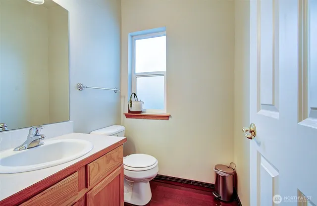 a bathroom with a sink and a toilet