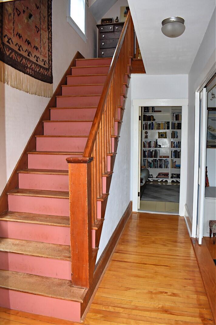 12 Burnham Hill Road Freedom, ME 04941 - Photo 18 of 37 Beautiful wooden staircase