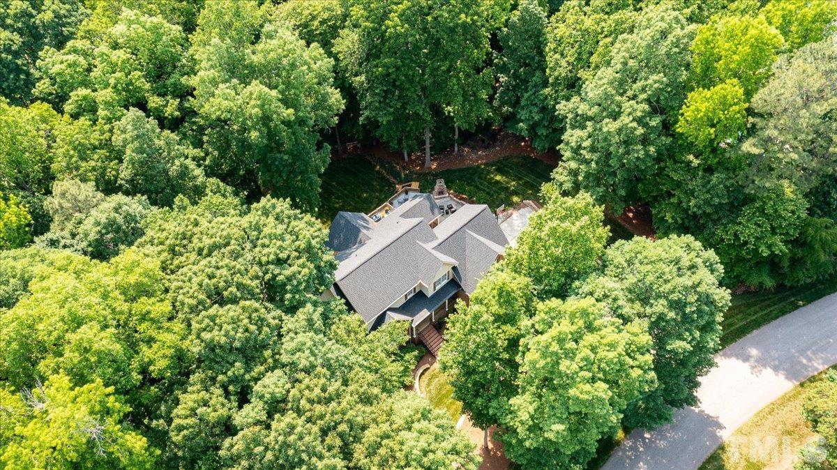 5017 Perception Lane Raleigh, NC 27613 - Photo 45 of 47 an aerial view of a house with yard and outdoor space