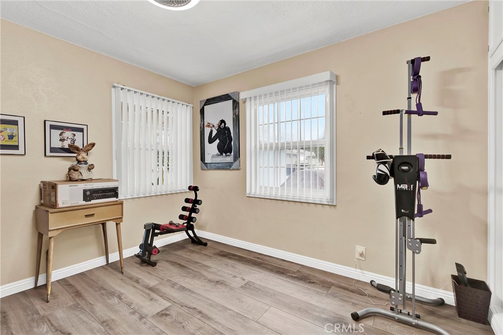 2501 Deodar Street Santa Ana, CA 92705 - Photo 28 of 43 a room with gym equipment and a window