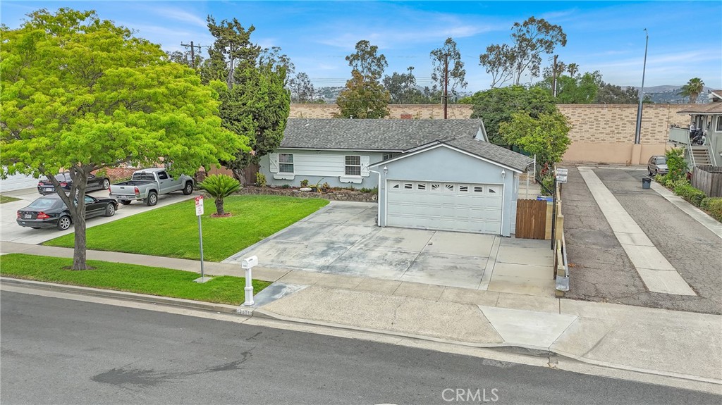2501 Deodar Street Santa Ana, CA 92705 - Photo 3 of 43 an aerial view of a house with a yard