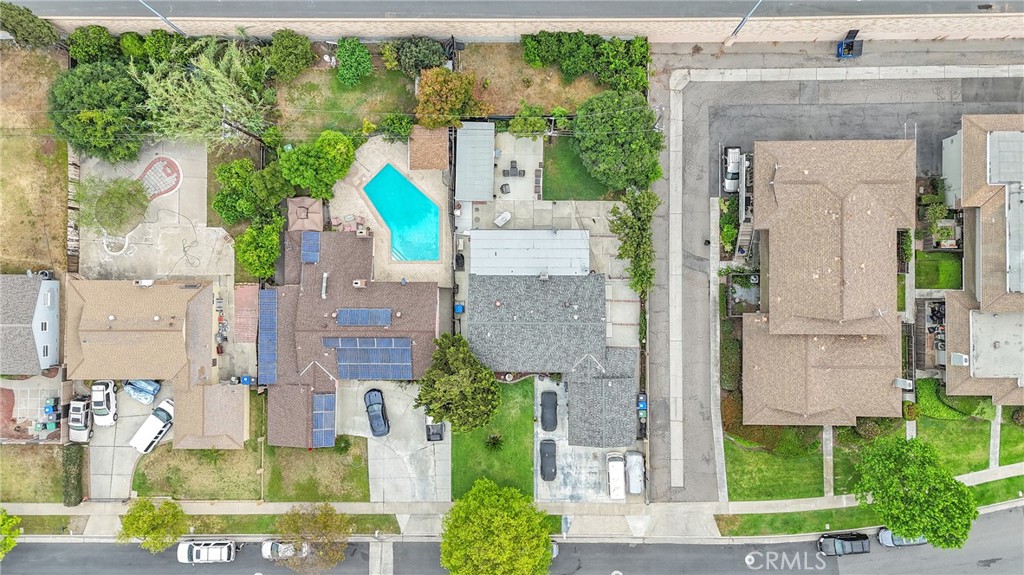 2501 Deodar Street Santa Ana, CA 92705 - Photo 39 of 43 an aerial view of a house with outdoor space