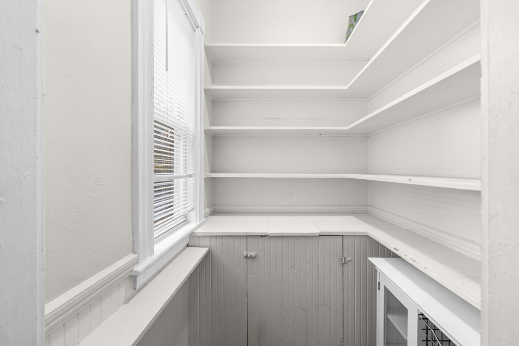 27 Brinsley Street, Unit 1 Boston, MA 02121 - Photo 7 of 16 a view of a walk in closet with empty racks