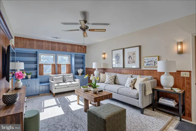 a view of gallery with window