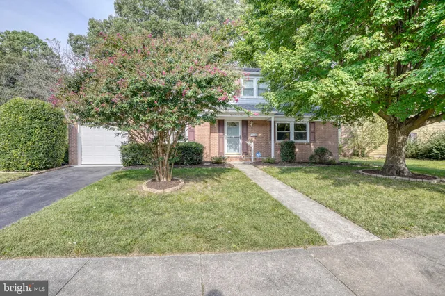 front view of a house with yard