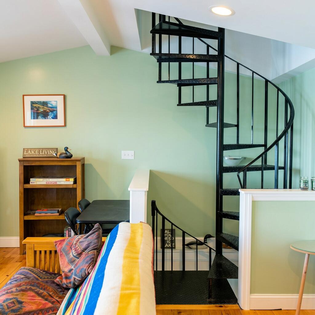 150 Birchwood Road Gray, ME 04039 - Photo 11 of 30 Spiral Stair