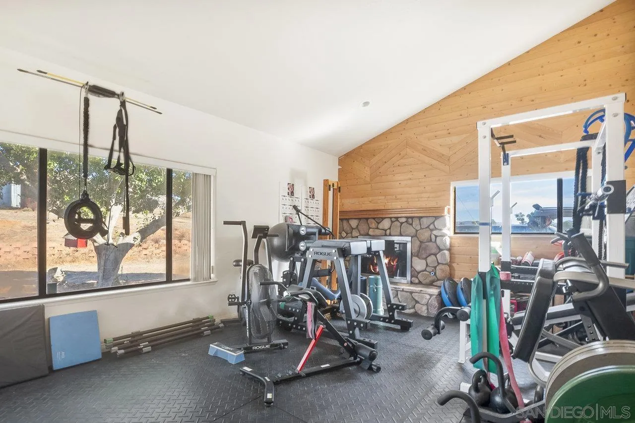 18995 Highway 94 Dulzura, CA 91917 - Photo 20 of 55 a view of a room with gym equipment