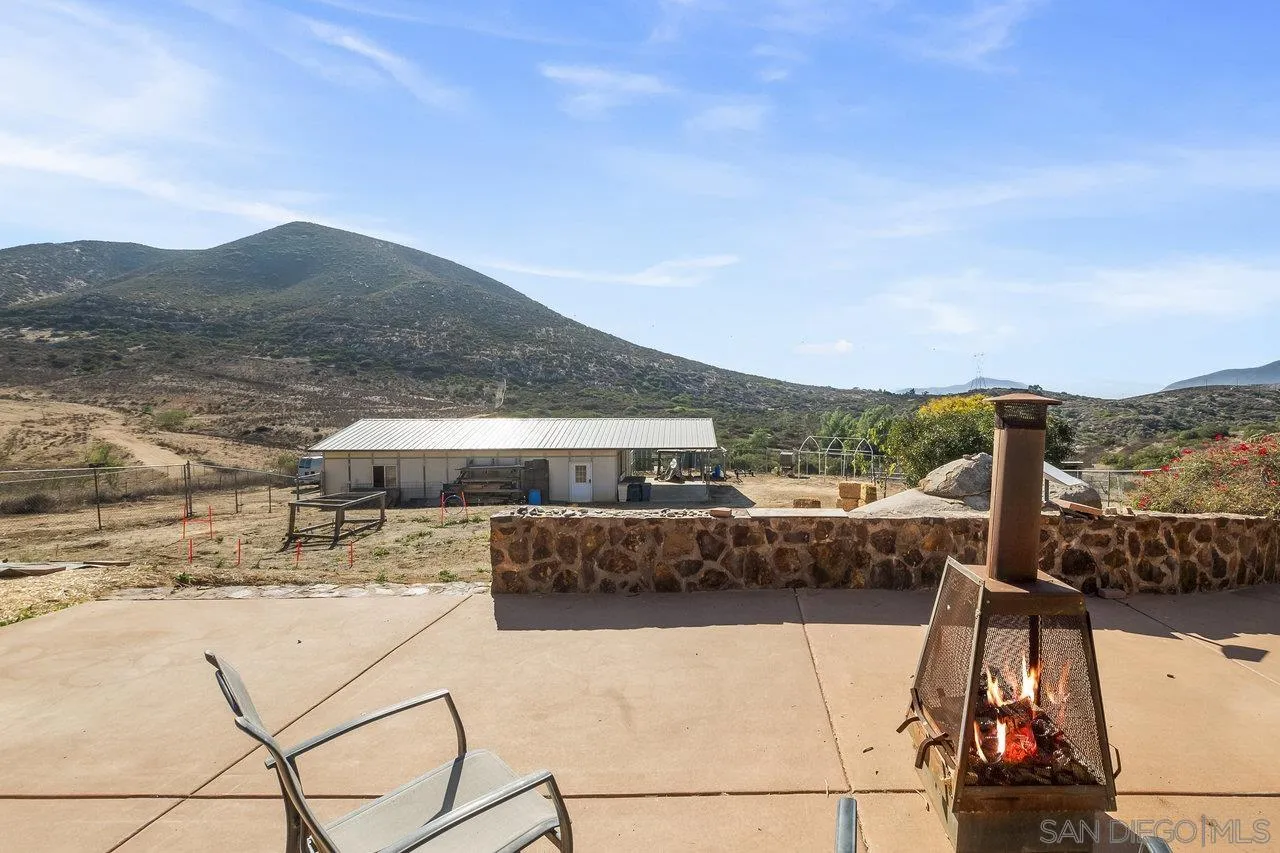 18995 Highway 94 Dulzura, CA 91917 - Photo 41 of 55 a view of house with outdoor space