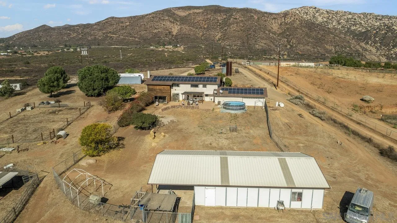 18995 Highway 94 Dulzura, CA 91917 - Photo 43 of 55 a view of a balcony with an ocean view