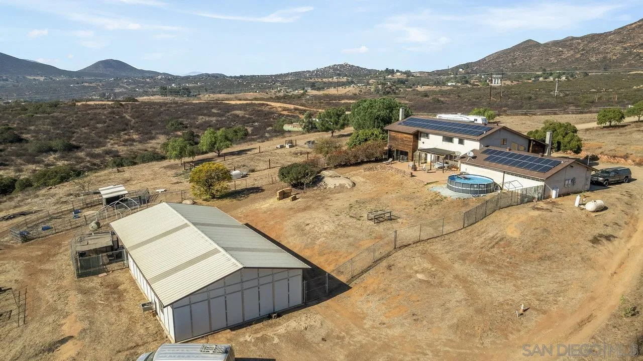 18995 Highway 94 Dulzura, CA 91917 - Photo 49 of 55 a view of a city from a terrace