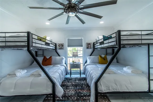 a bathroom with a sink double vanity and a mirror