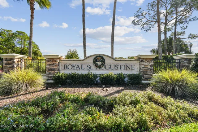 a view of a swimming pool with an outdoor space