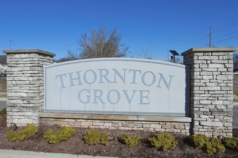 a sign that is on the side of a building