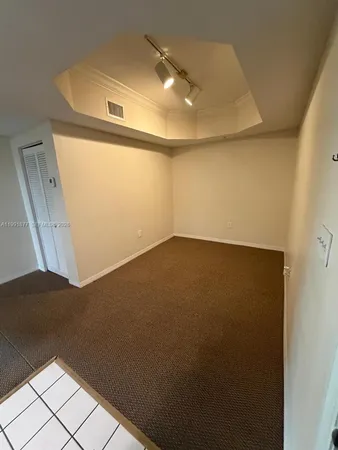 a view of empty room