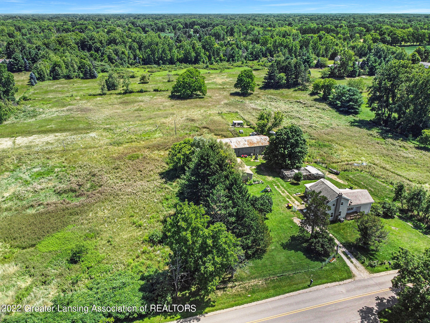 2678 North Gunnell Road Eaton Rapids, MI 48827 - Photo 1 of 1 arial view