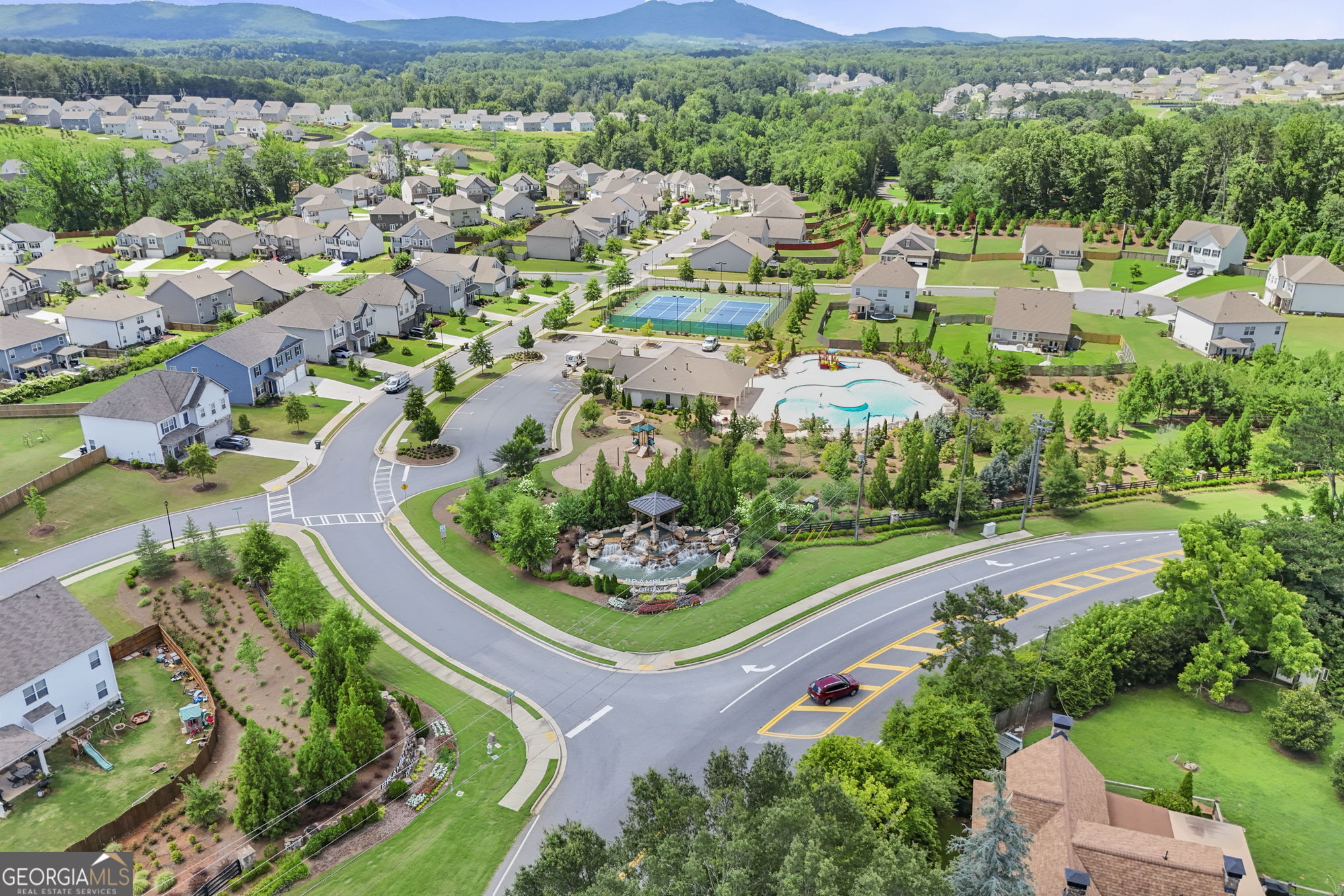4605 Dandelion Way Cumming, GA 30040 - Photo 54 of 54 an aerial view of multiple house