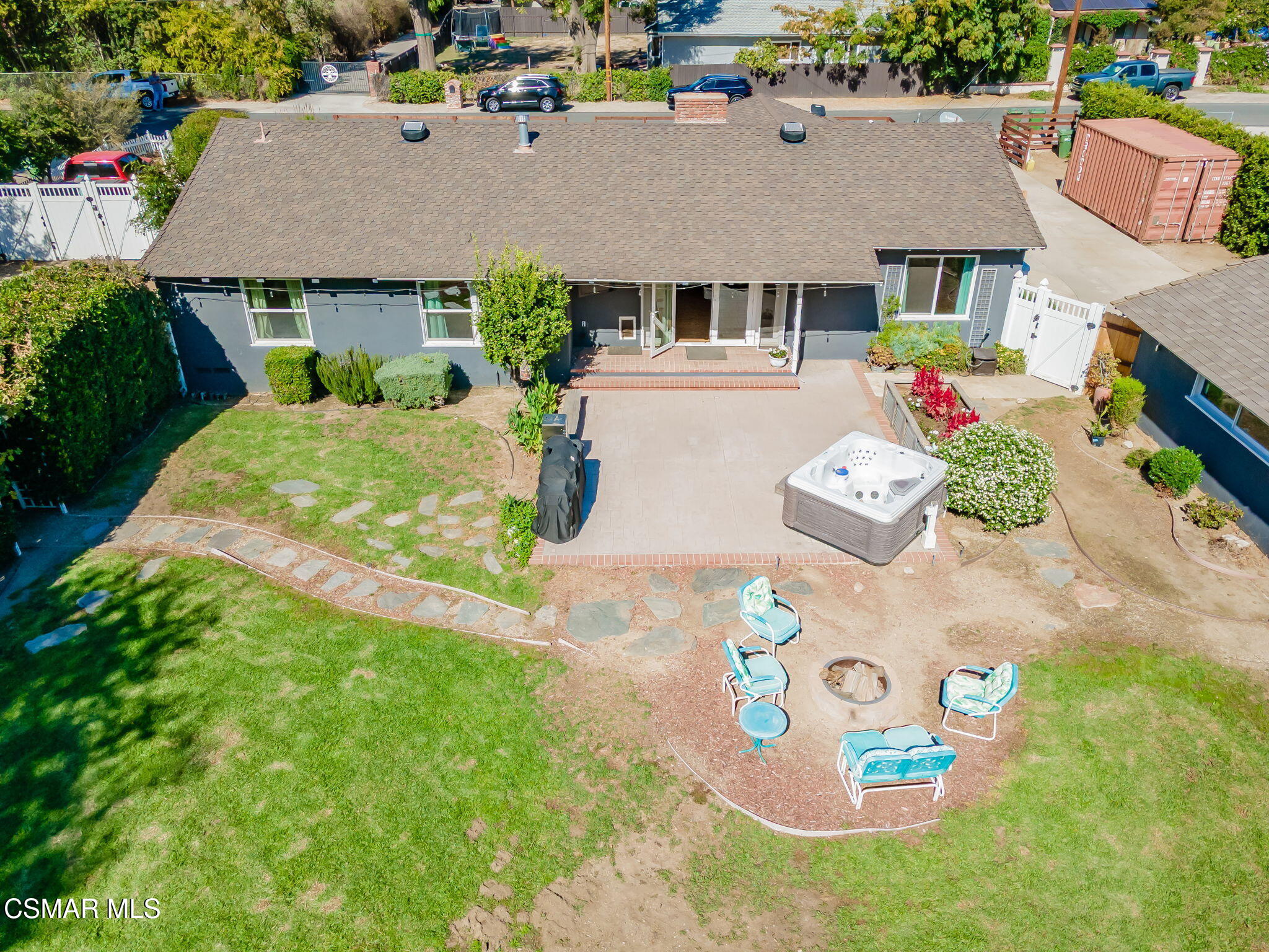 4310 Eve Road Simi Valley, CA 93063 - Photo 50 of 50 an aerial view of a house with a yard