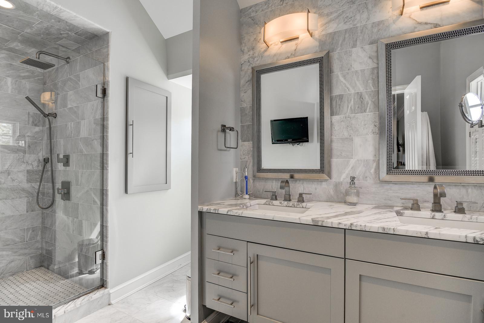 8206 Burning Tree Road Bethesda, MD 20817 - Photo 17 of 37 Gorgeous Master Bath