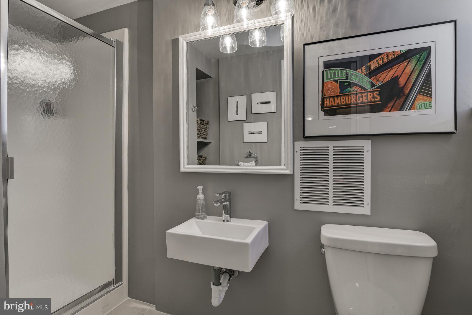 8206 Burning Tree Road Bethesda, MD 20817 - Photo 23 of 37 Renovated lower level bath