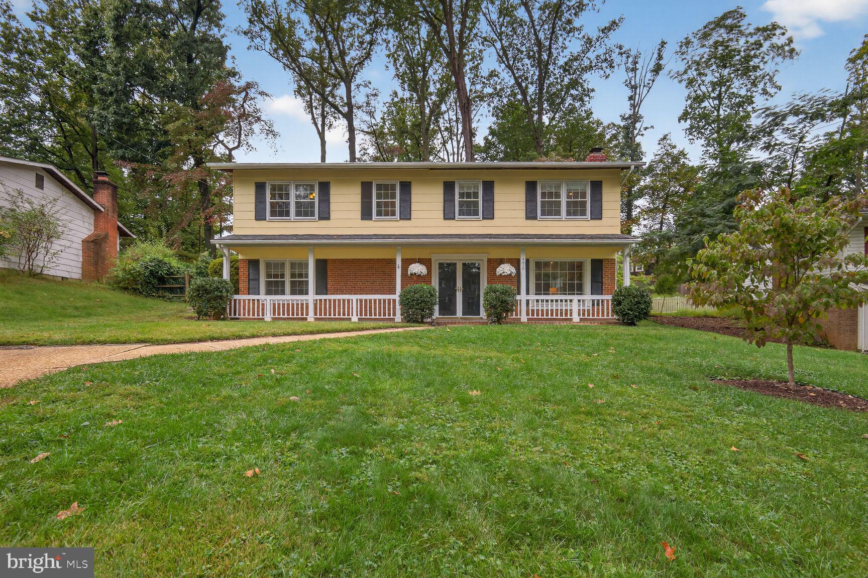 4618 Twinbrook Road Fairfax, VA 22032 - Photo 1 of 24 front view of a house with a yard