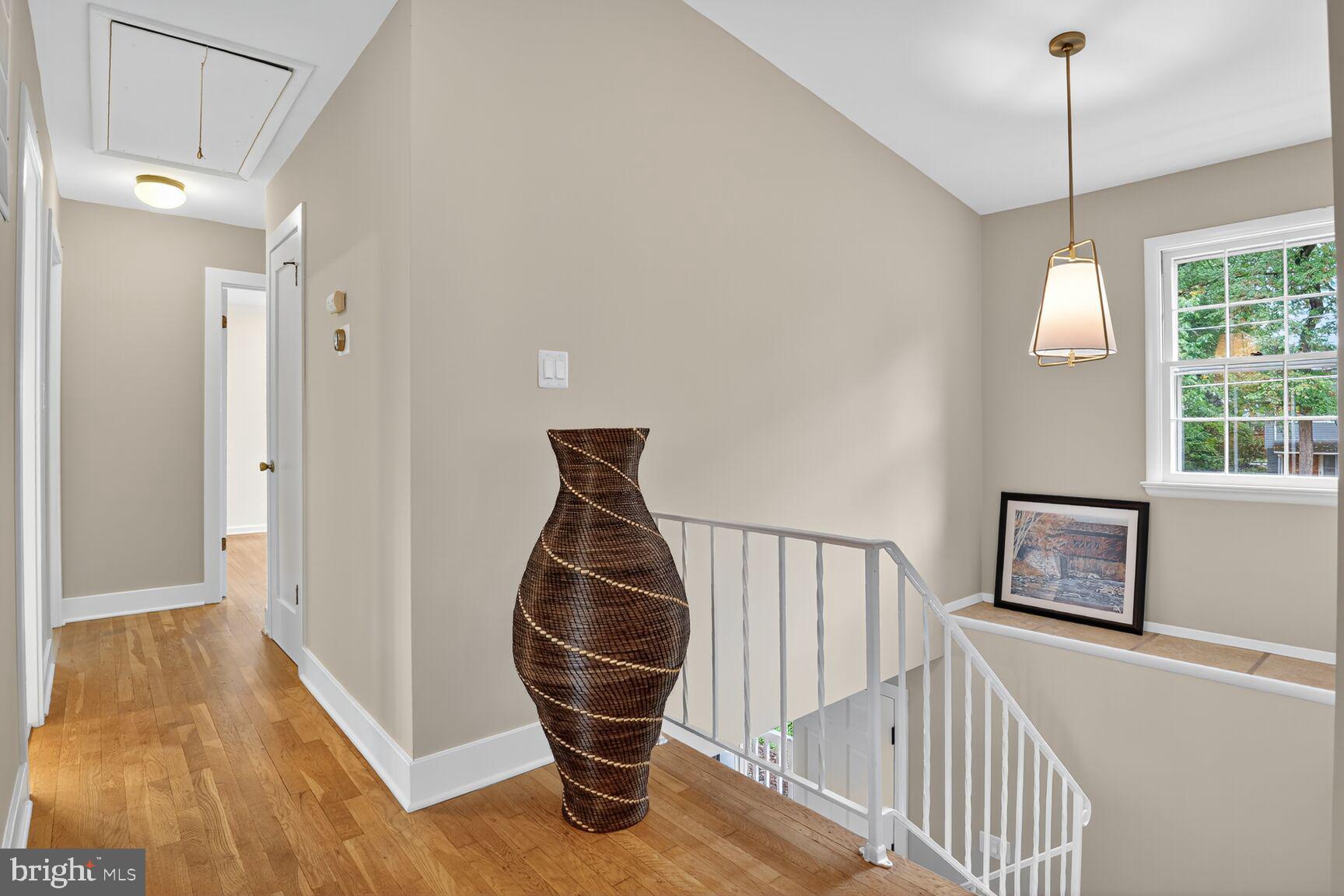 4618 Twinbrook Road Fairfax, VA 22032 - Photo 12 of 24 a view of empty room with wooden floor and fan