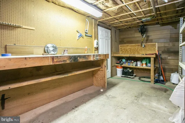 a view of store room with washer and dryer
