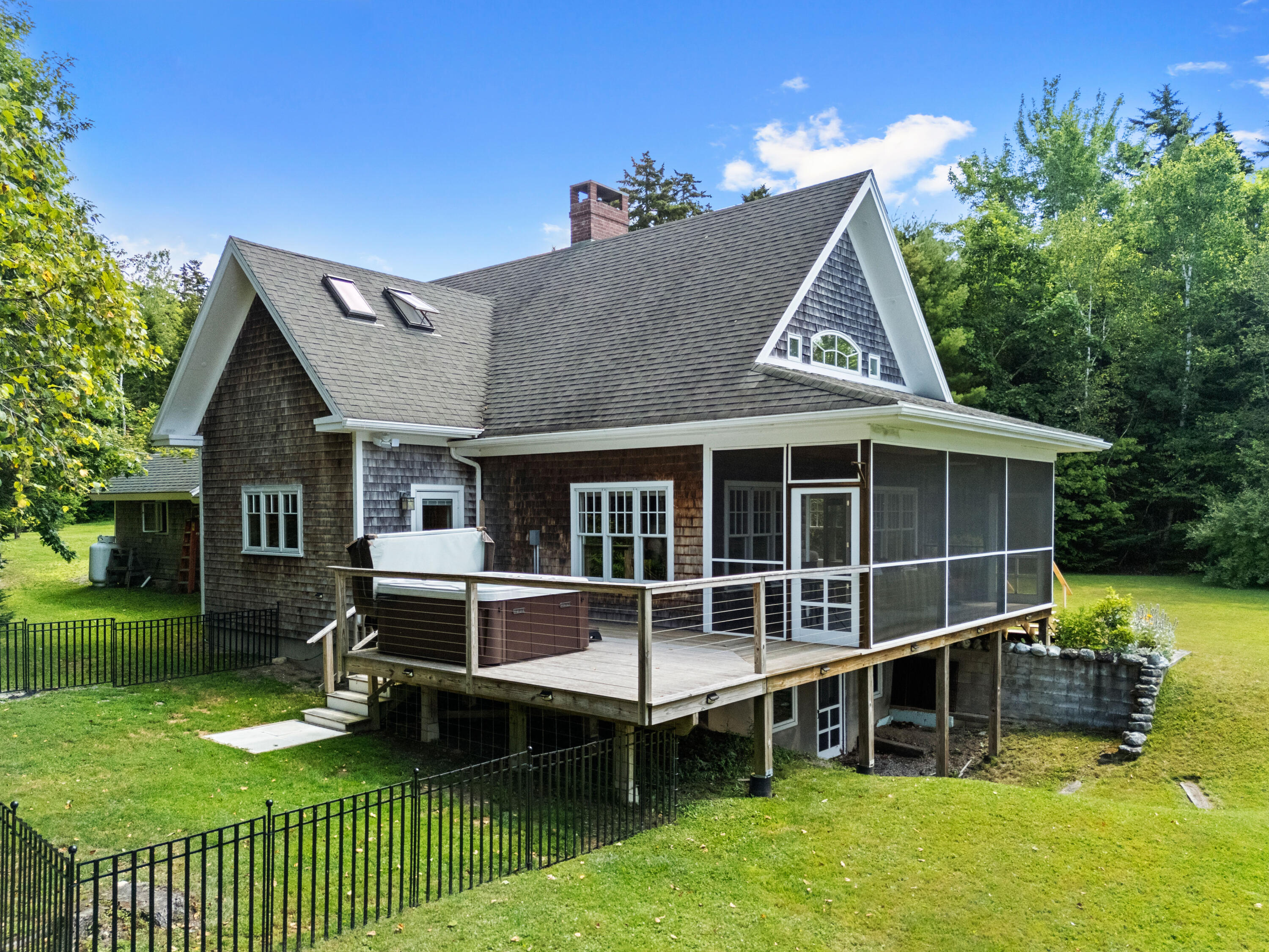 95 Osprey Reach Road Stockton Springs, ME 04981 - Photo 13 of 72 Ground level hot tub