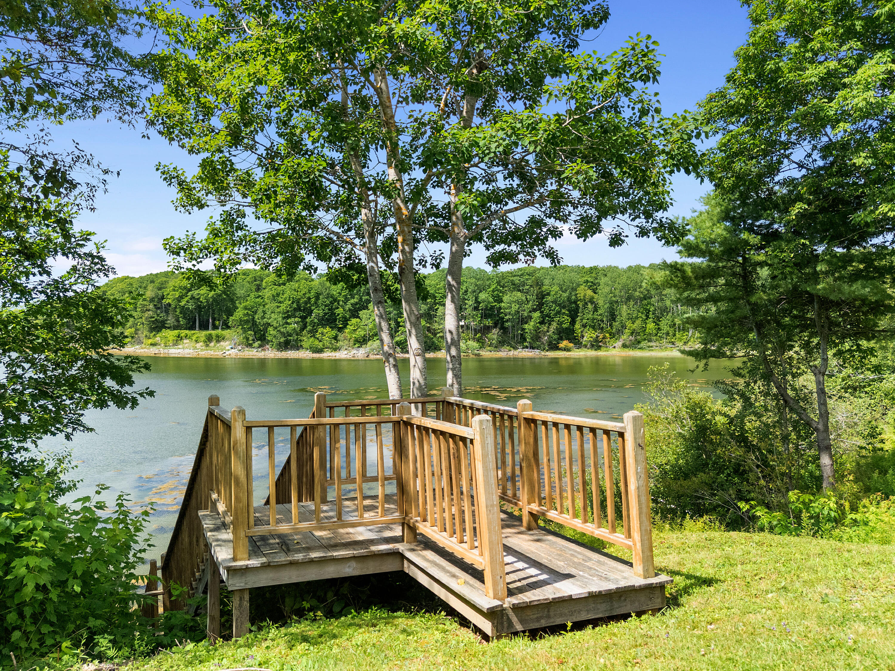 95 Osprey Reach Road Stockton Springs, ME 04981 - Photo 20 of 72 Cove with stairs