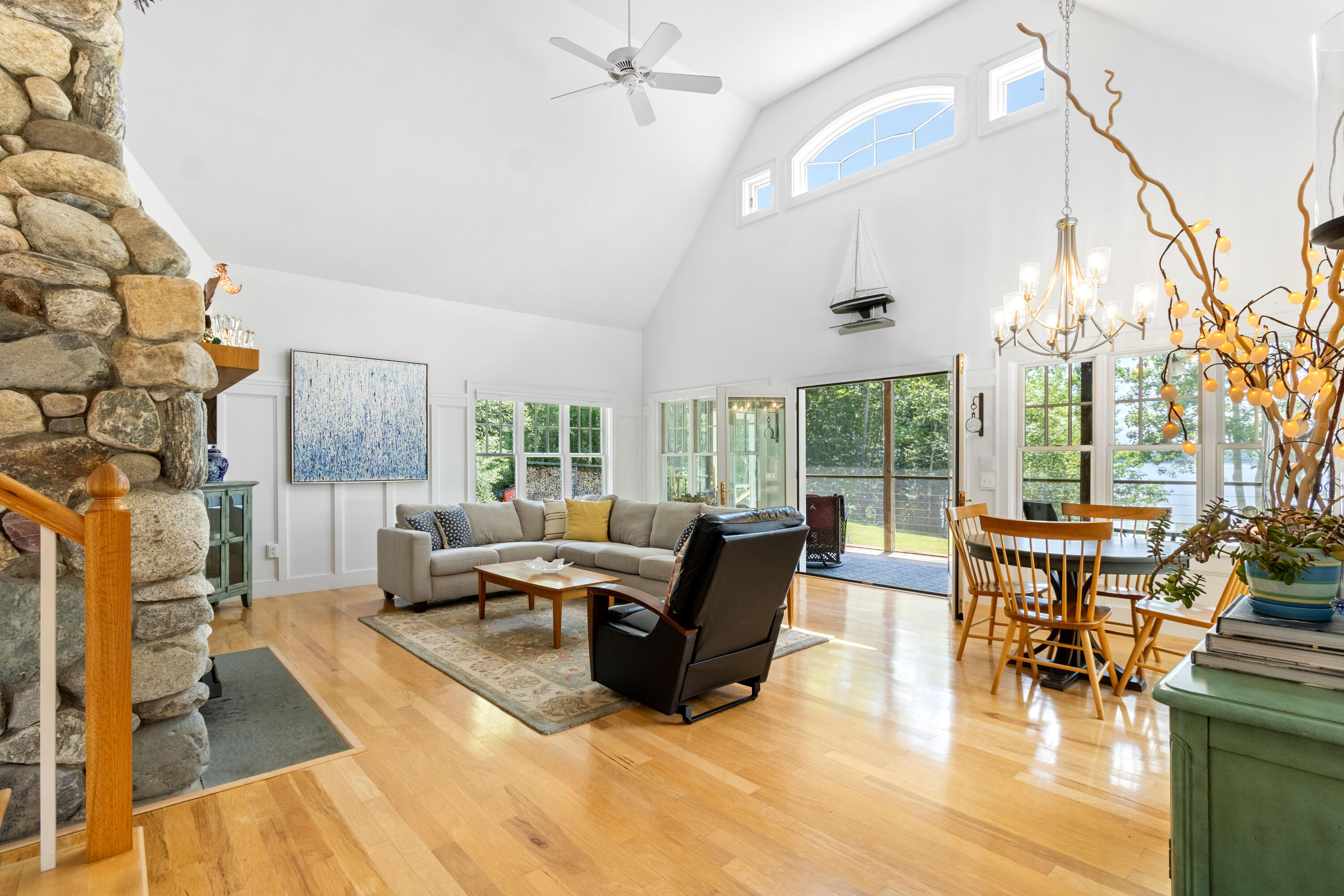 95 Osprey Reach Road Stockton Springs, ME 04981 - Photo 36 of 72 Living Room from Kitchen