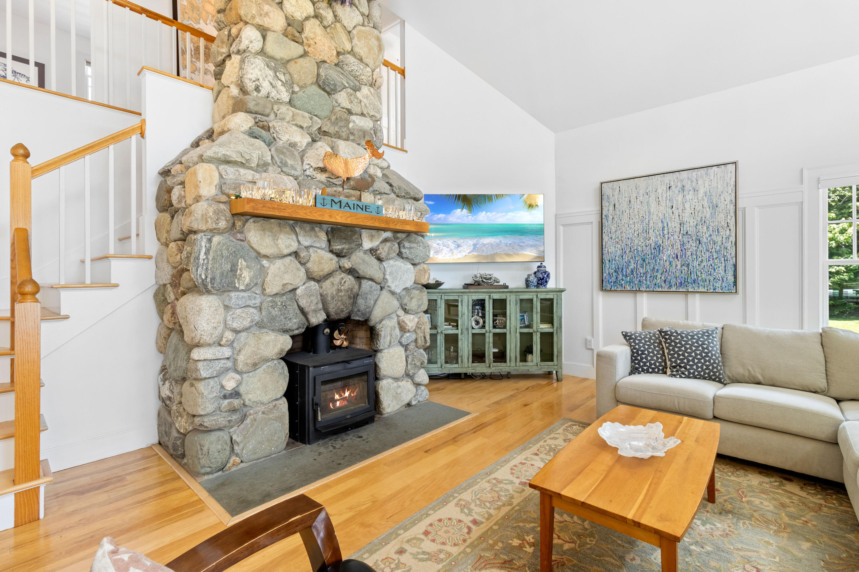 95 Osprey Reach Road Stockton Springs, ME 04981 - Photo 38 of 72 Fireplace