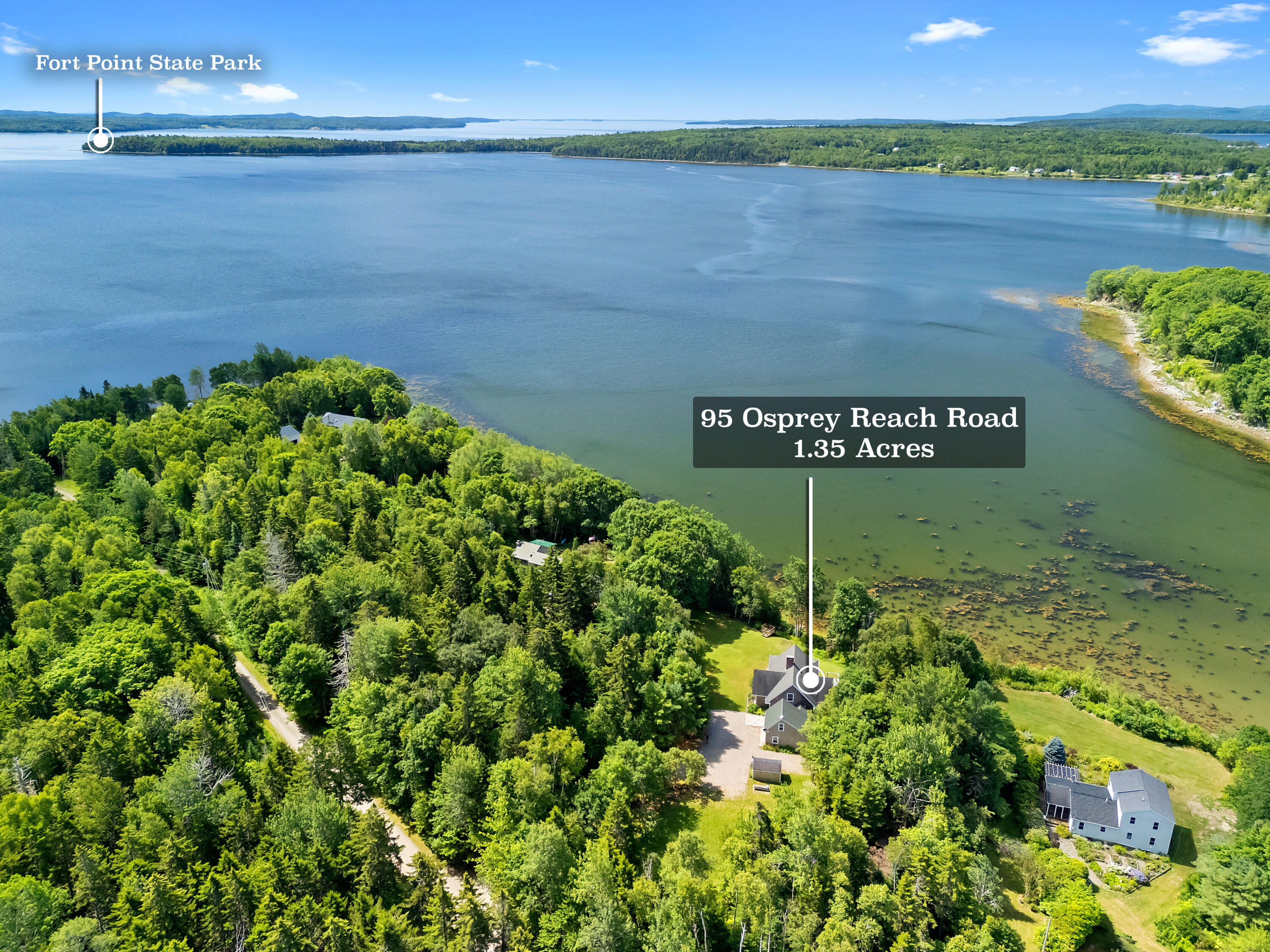 95 Osprey Reach Road Stockton Springs, ME 04981 - Photo 69 of 72 From Above 2