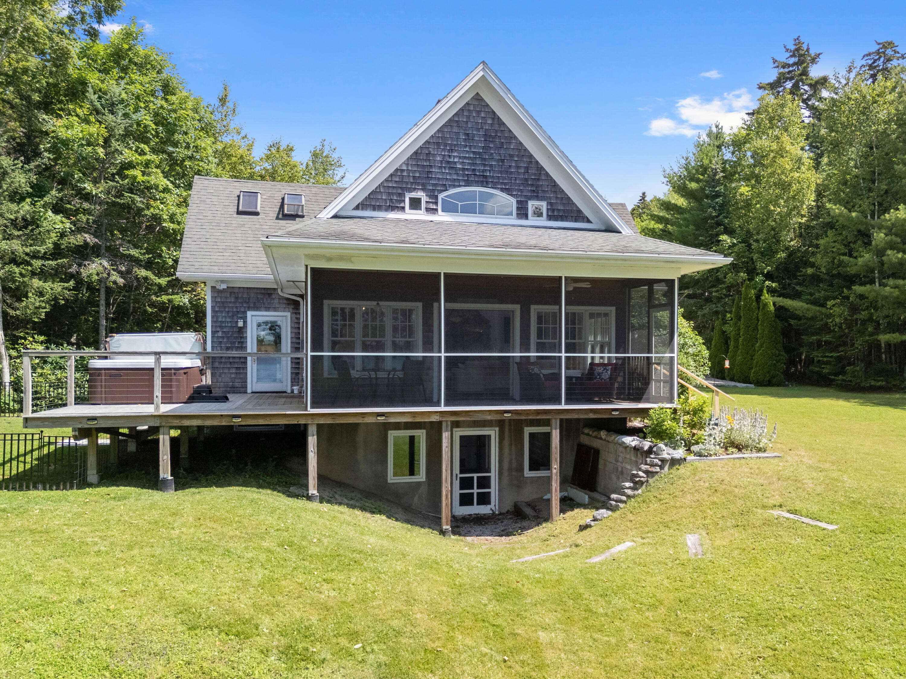 95 Osprey Reach Road Stockton Springs, ME 04981 - Photo 7 of 72 Home view from water side