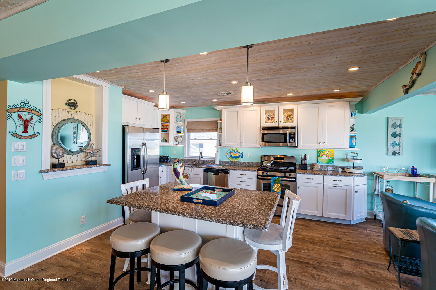 2102 Oceanfront, Unit UPPR Lavallette, NJ 08735 - Photo 37 of 37 Lower Level-Open Floor Plan