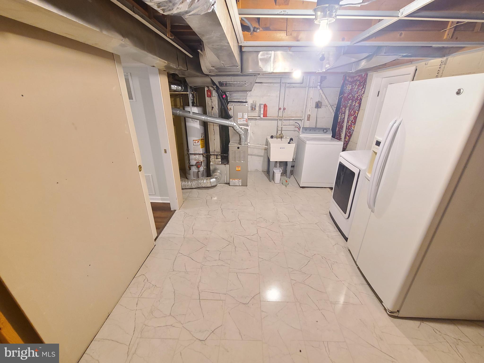 3422 Floral Street Silver Spring, MD 20902 - Photo 31 of 36 Laundry/HVAC/Storage