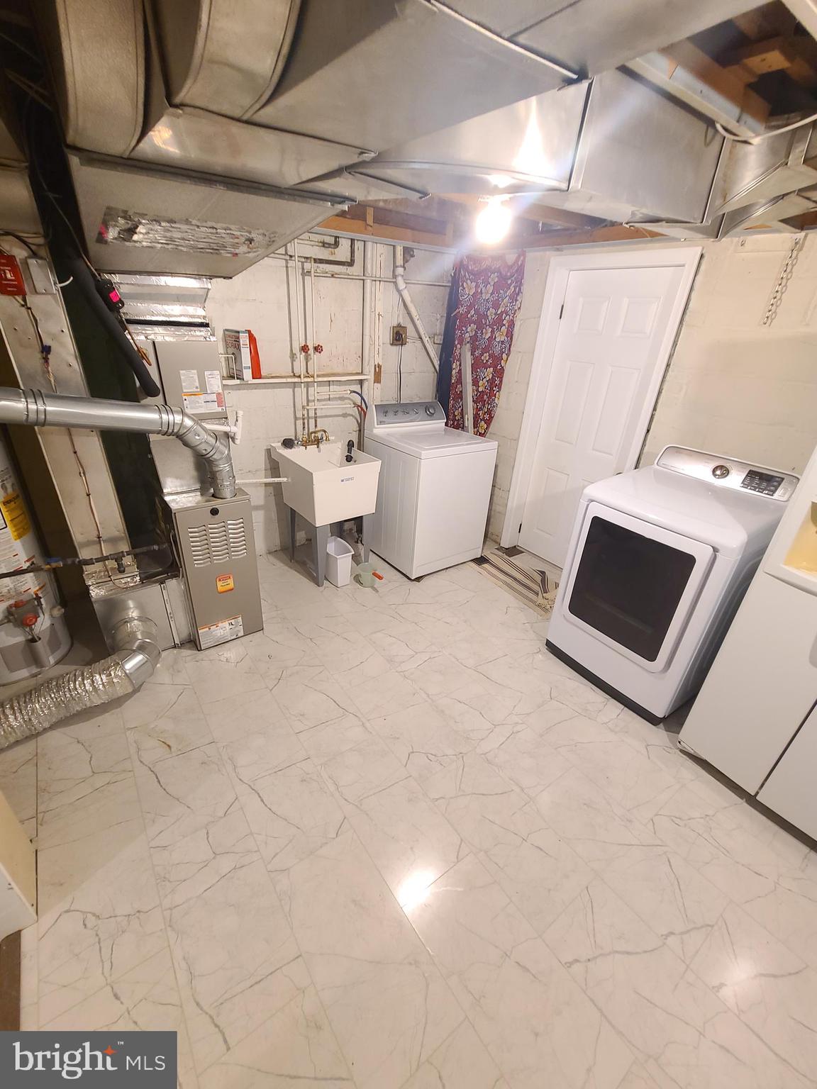 3422 Floral Street Silver Spring, MD 20902 - Photo 32 of 36 Laundry/HVAC/Storage