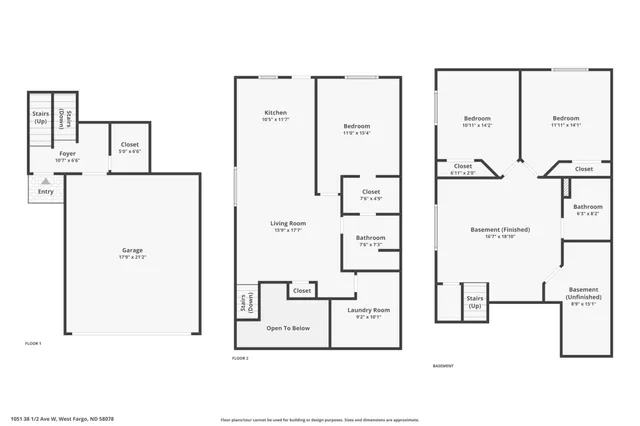 $276,000 | 1051 38 1/2 Avenue West, West Fargo, ND 58078