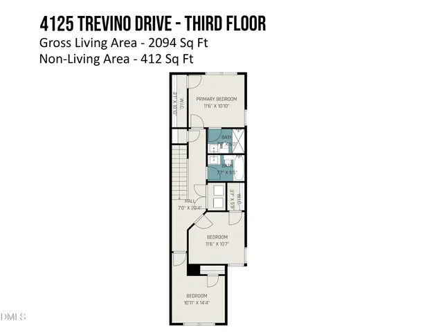 front view of a house with a small yard