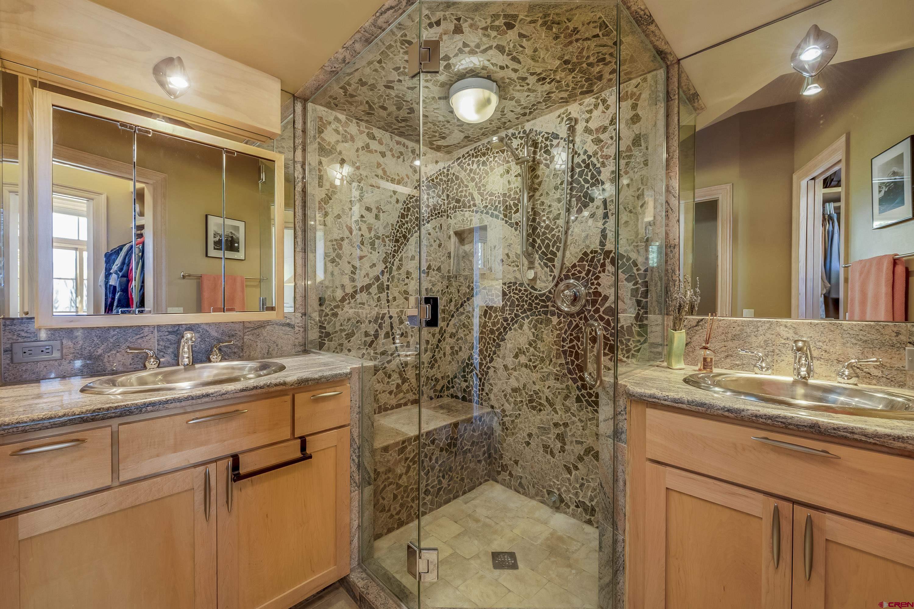 19 Castle Road, Unit 5 Crested Butte, CO 81225 - Photo 18 of 32 a bathroom with a sink and a mirror