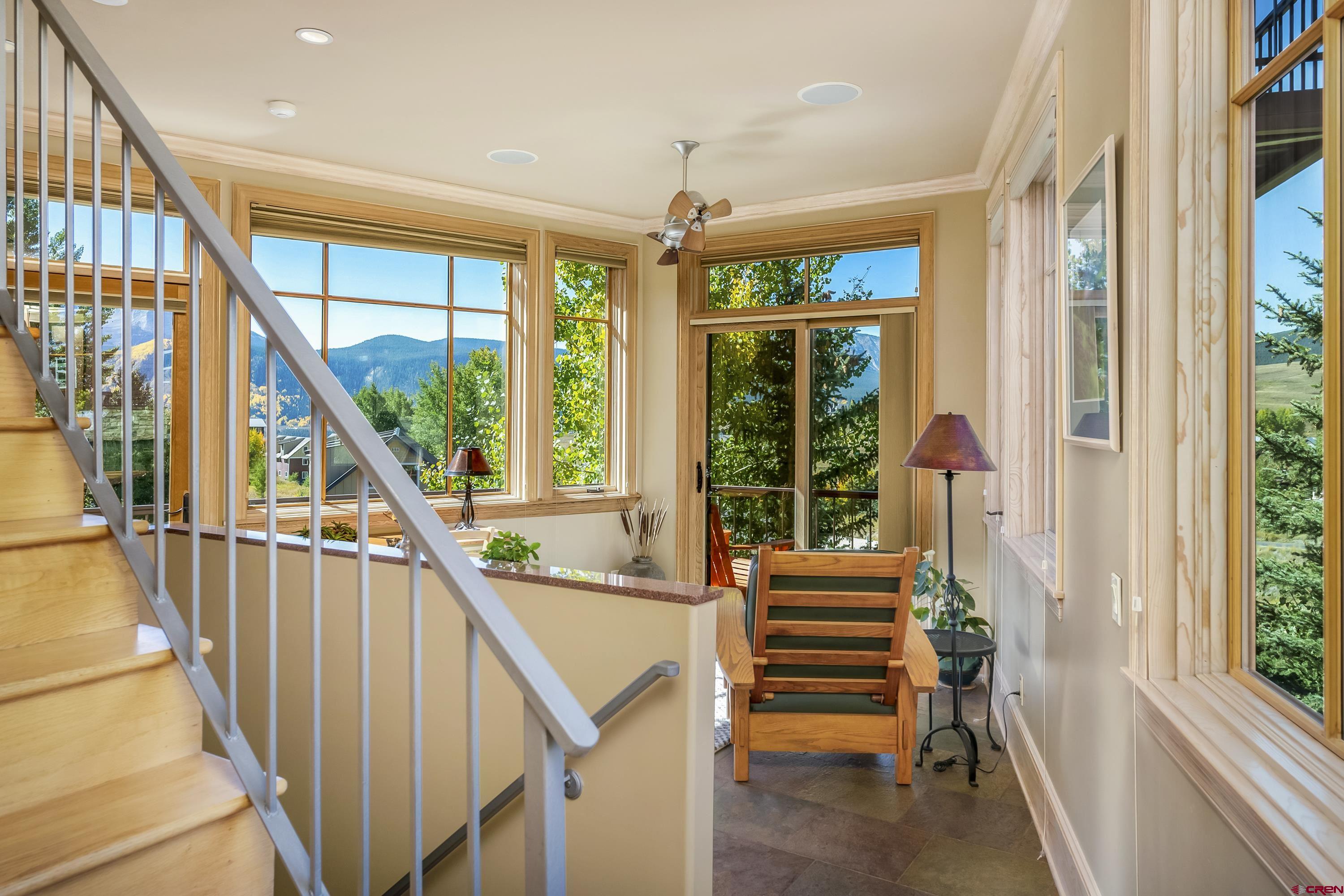 19 Castle Road, Unit 5 Crested Butte, CO 81225 - Photo 5 of 32 a view of an entryway with staircase