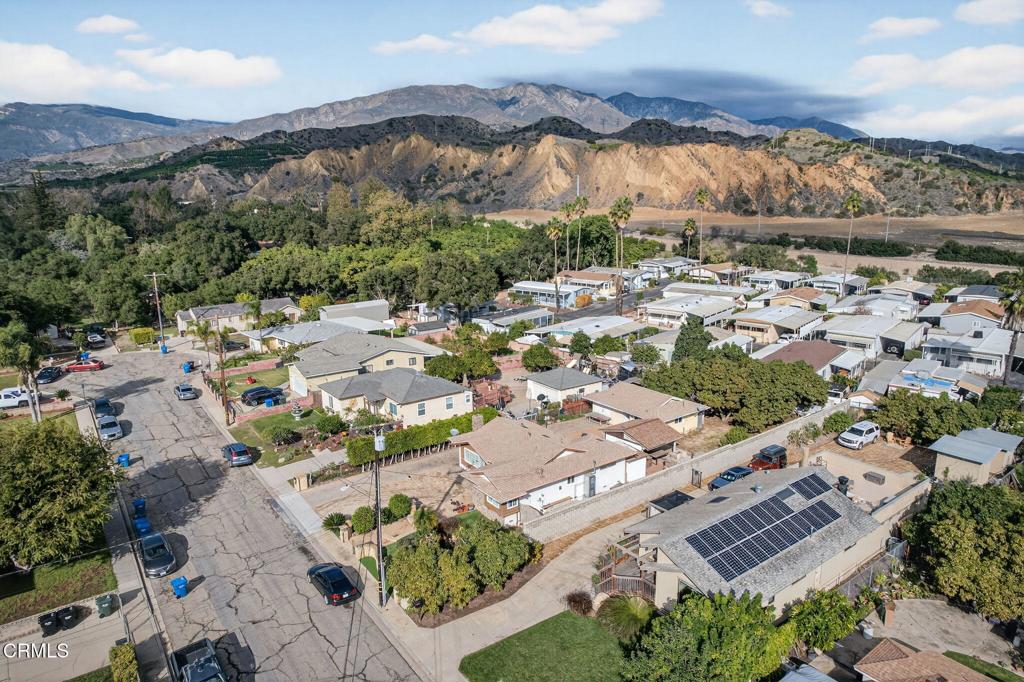 729 Ralph Way Santa Paula, CA 93060 - Photo 47 of 55 a view of a city with mountains in the background