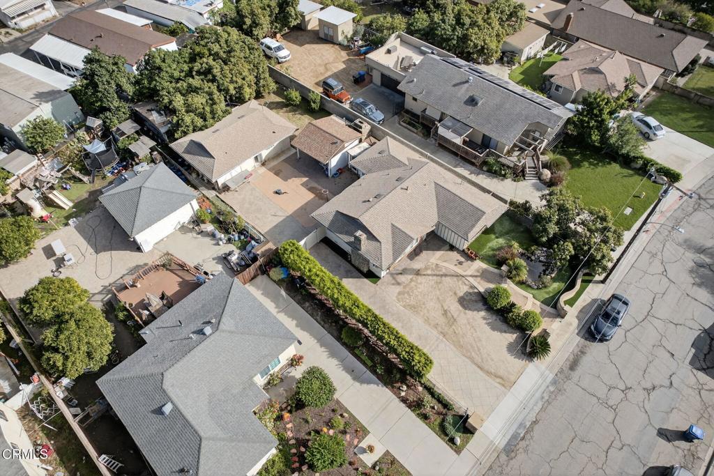 729 Ralph Way Santa Paula, CA 93060 - Photo 49 of 55 an aerial view of a house with a yard