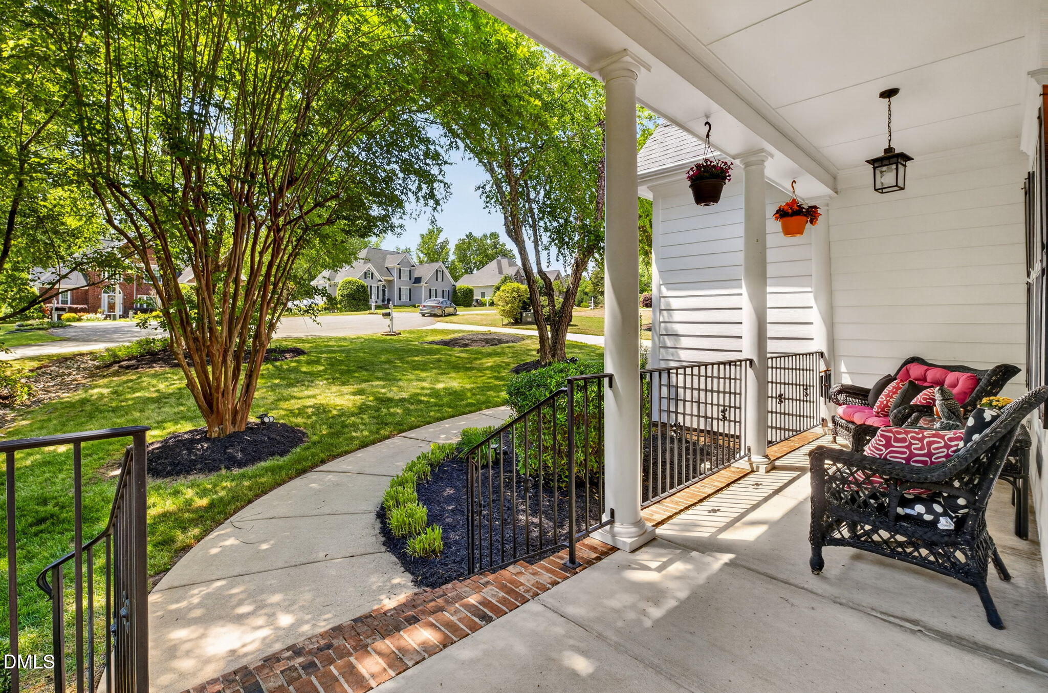 59 Ariel Court Garner, NC 27529 - Photo 4 of 36 a backyard of a house with outdoor seating