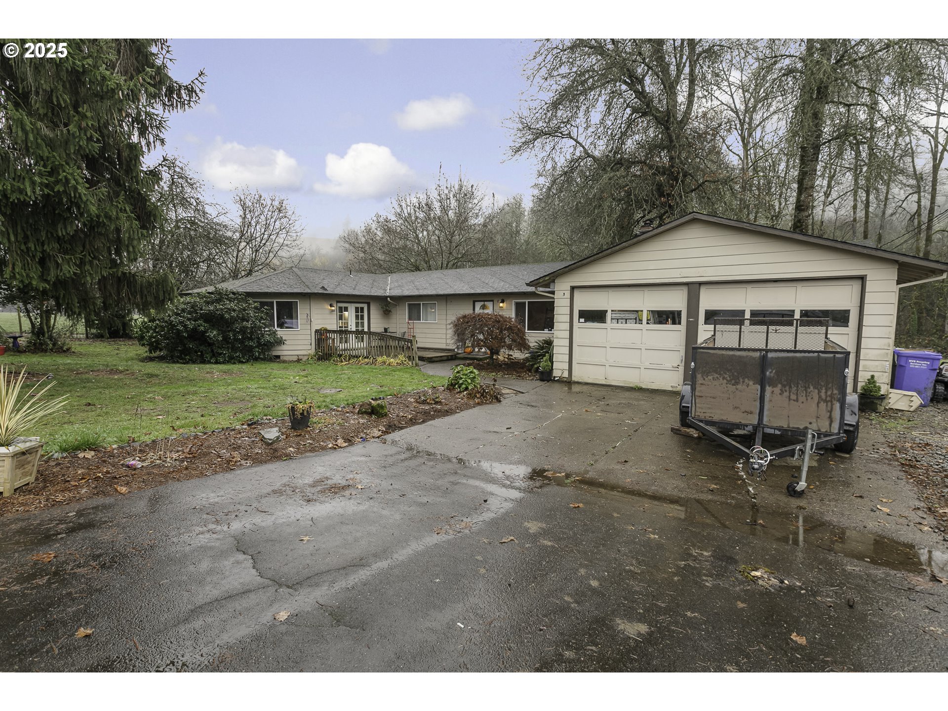 35730 Southeast Lusted Road Boring, OR 97009 - Photo 22 of 36 a view of a house with a yard and sitting area