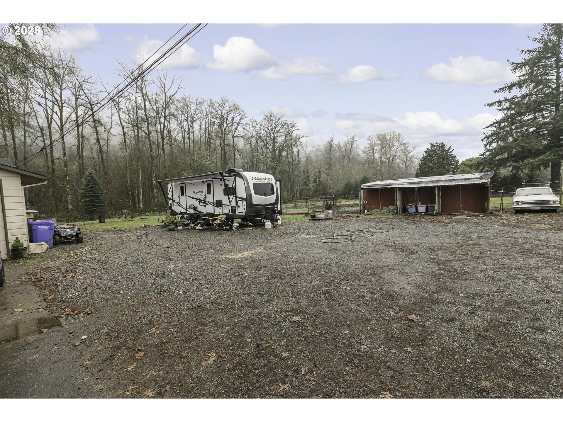 35730 Southeast Lusted Road Boring, OR 97009 - Photo 23 of 36 a view of backyard with trees