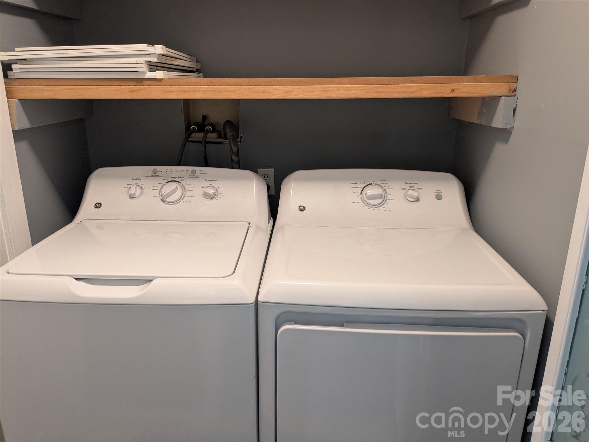 207 Morris Street Kings Mountain, NC 28086 - Photo 6 of 9 a utility room with dryer and washer
