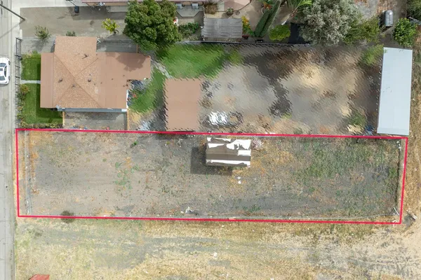 an aerial view of a houses