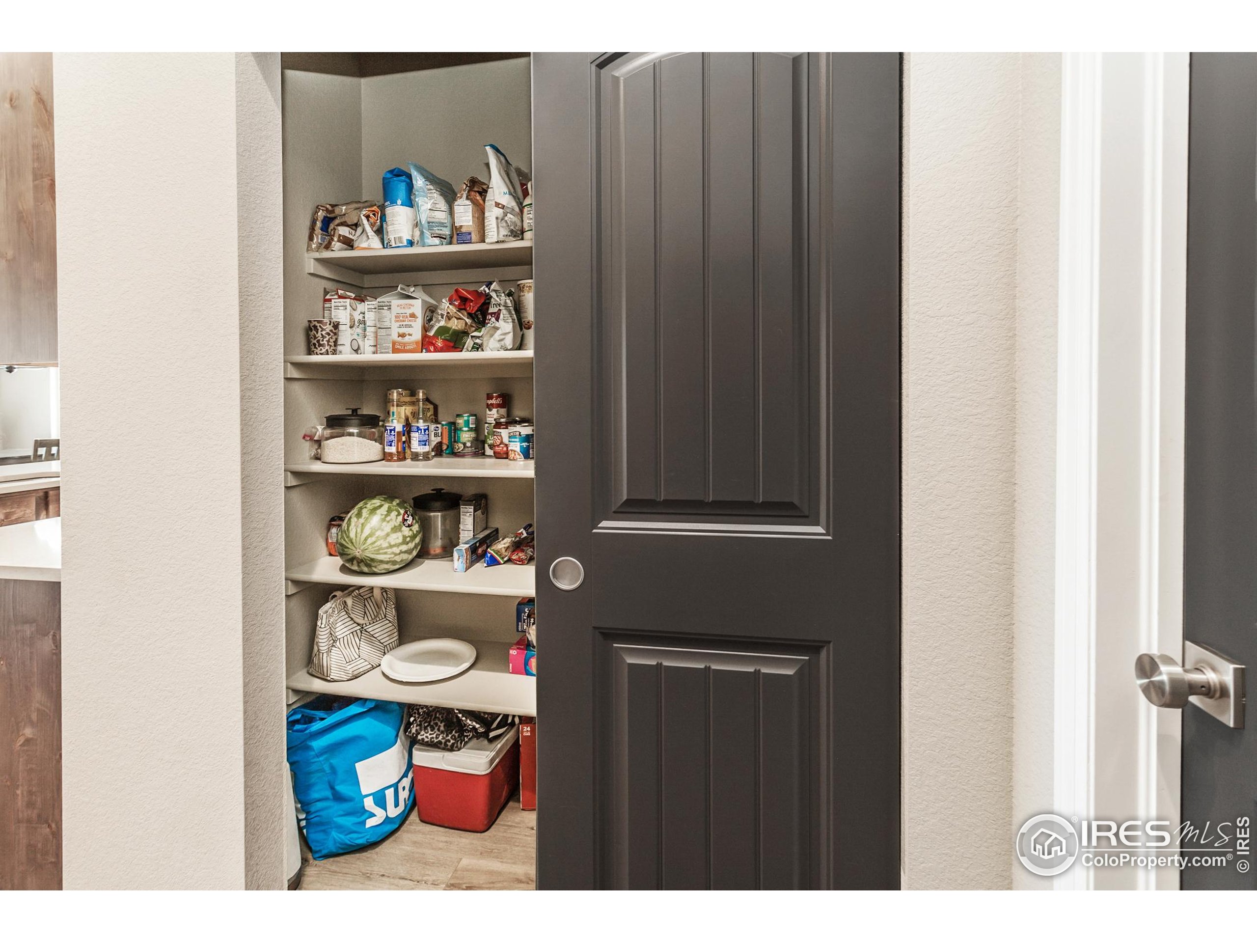 1231 105th Avenue Greeley, CO 80634 - Photo 25 of 43 a shelf with books and dining room view