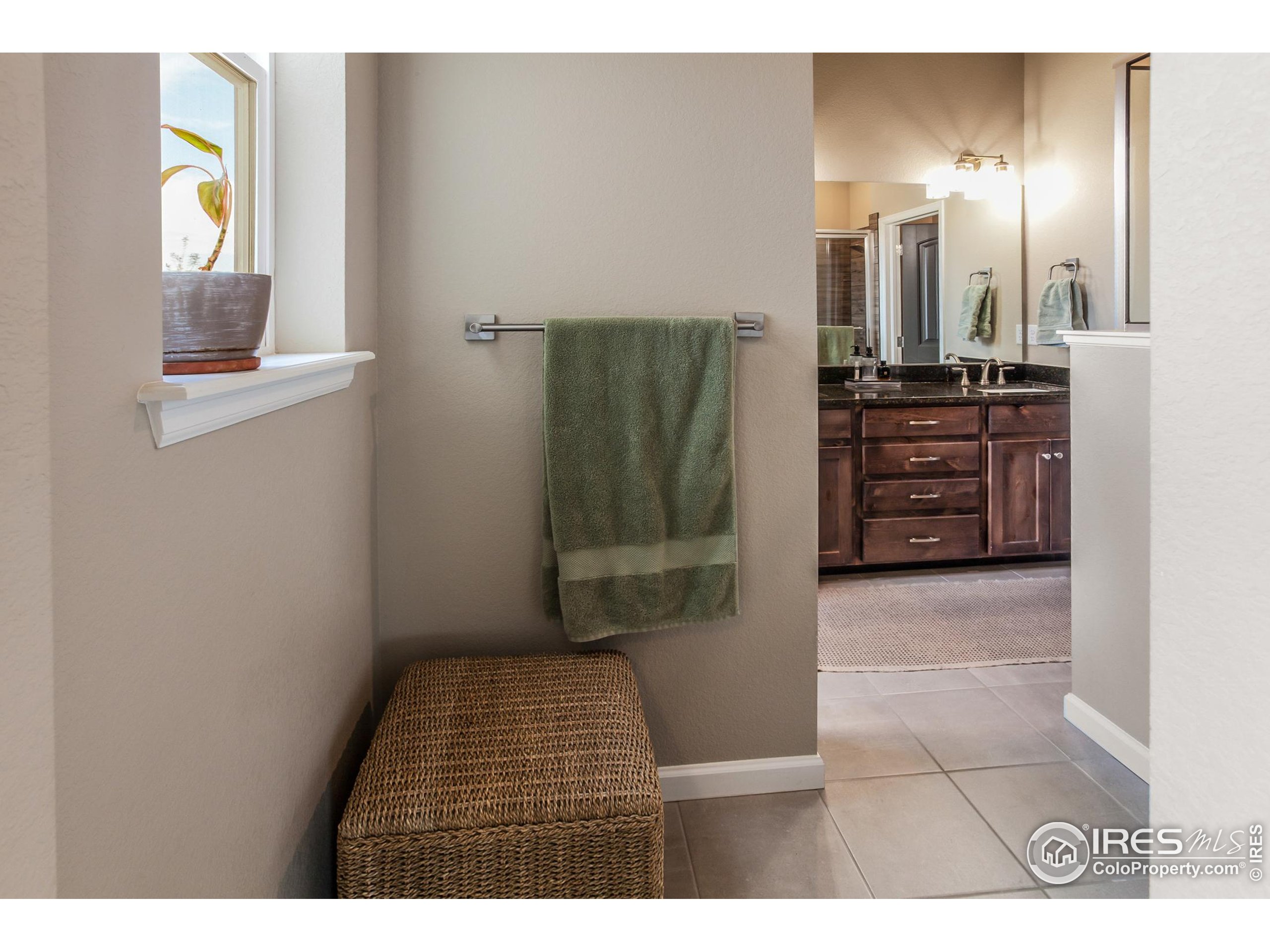 1231 105th Avenue Greeley, CO 80634 - Photo 27 of 43 a bathroom with a sink and a mirror