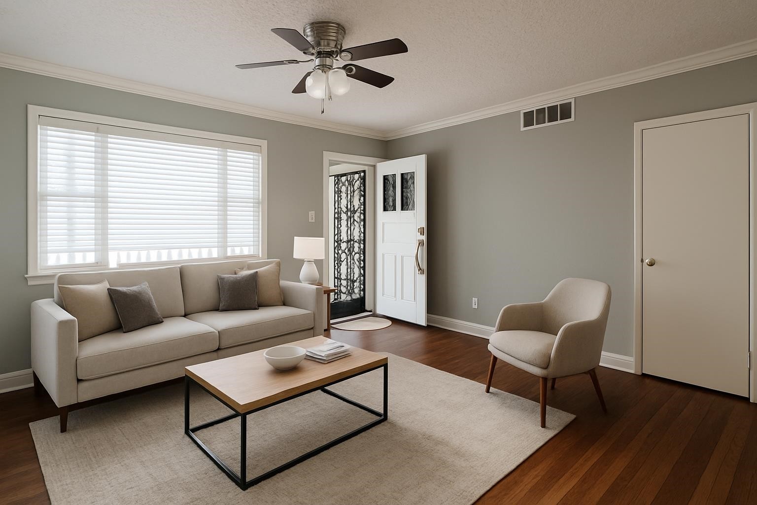 3579 Powell Avenue Memphis, TN 38122 - Photo 1 of 18 a living room with furniture and a window
