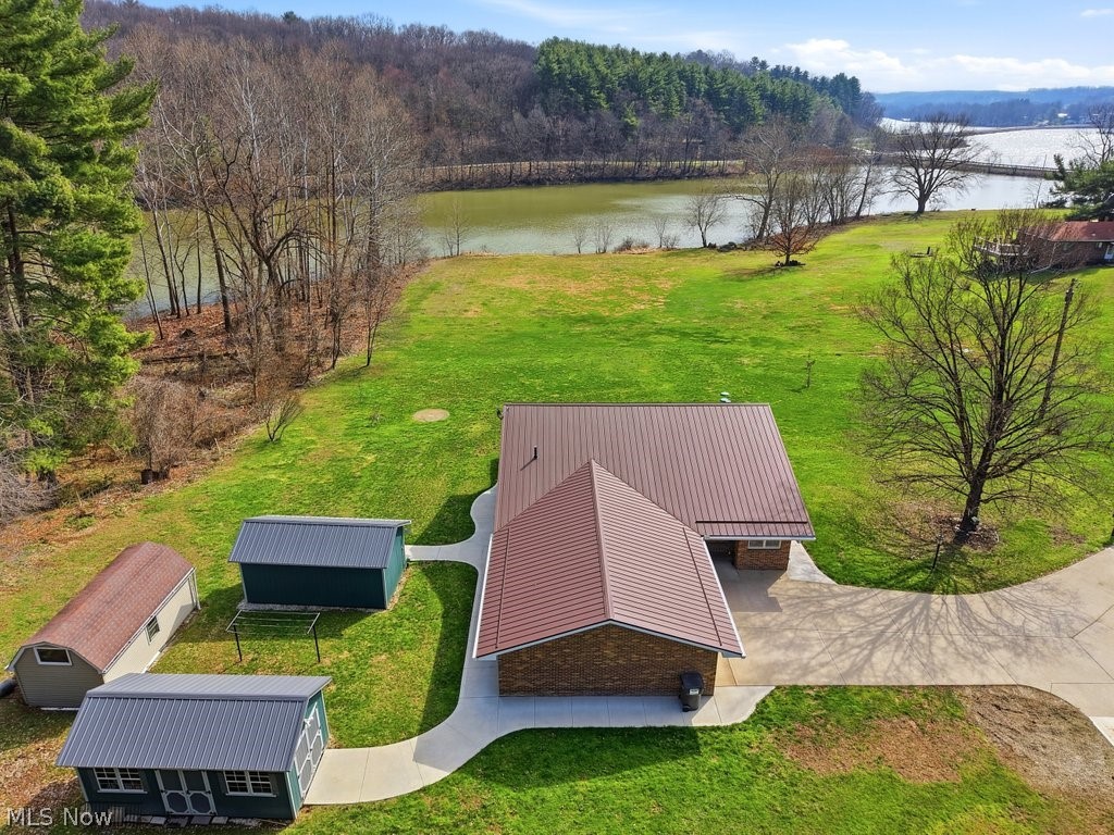 1430 Magnolia Road Southwest Dellroy, OH 44620 - Photo 49 of 50 Expansive property layout showcasing the home, outbuildings, and surrounding natural landscape.